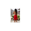 Jupe longue rouge Maria 